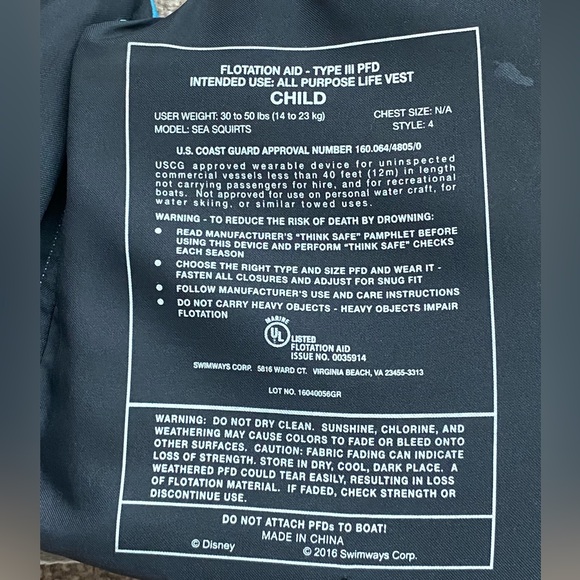 Swimways Disney Frozen life jacket - Picture 9 of 11